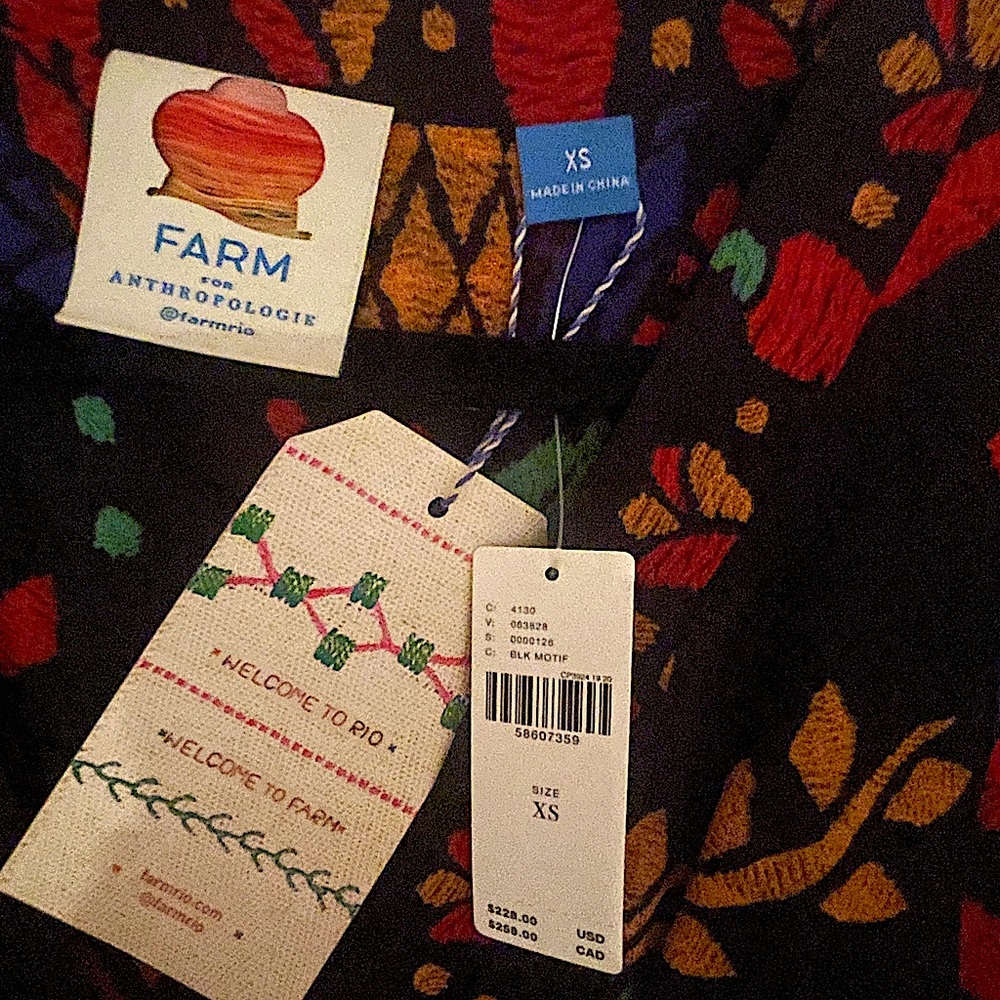 Farm Rio, XS, NWT